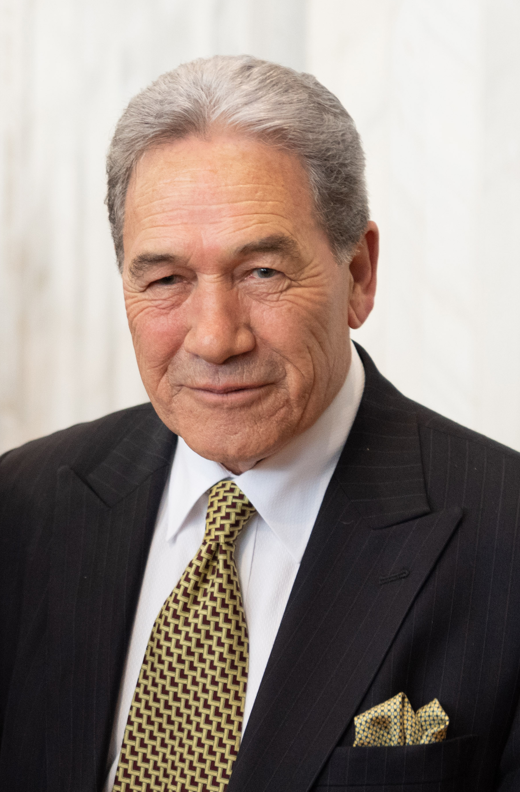 New Zealand politician Winston Peters