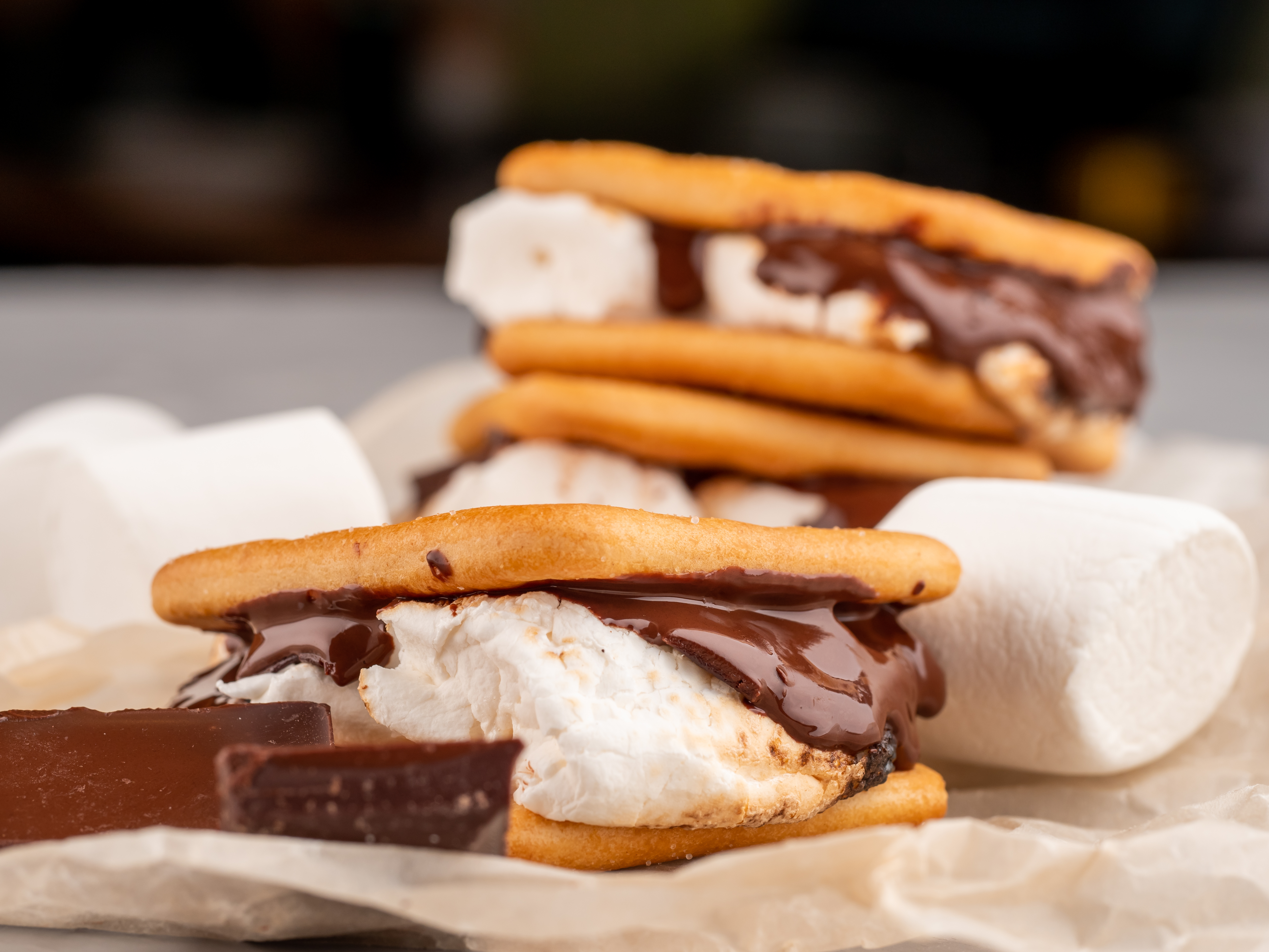 S'mores, an American treat