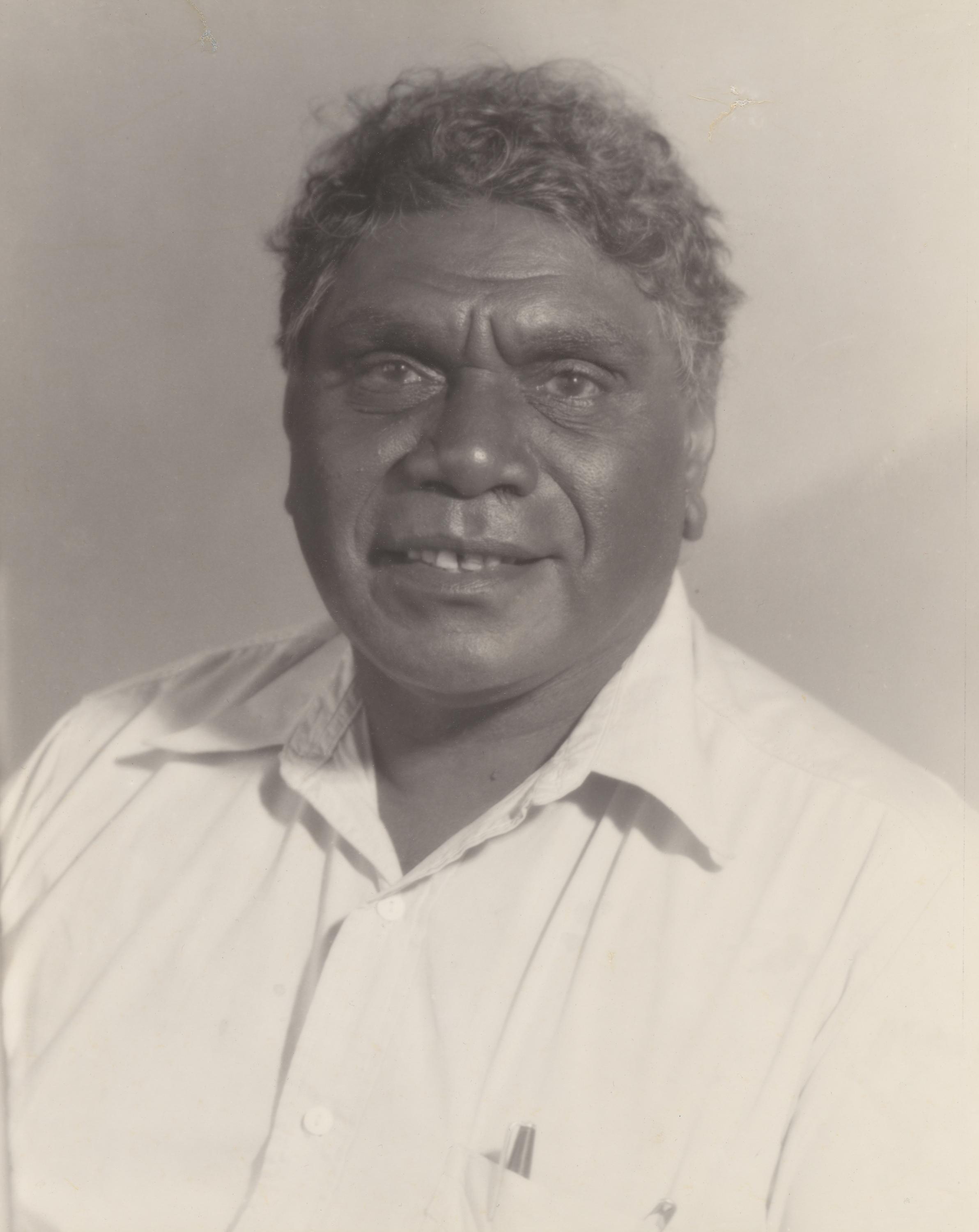 Australian Aboriginal artist Albert Namatjira