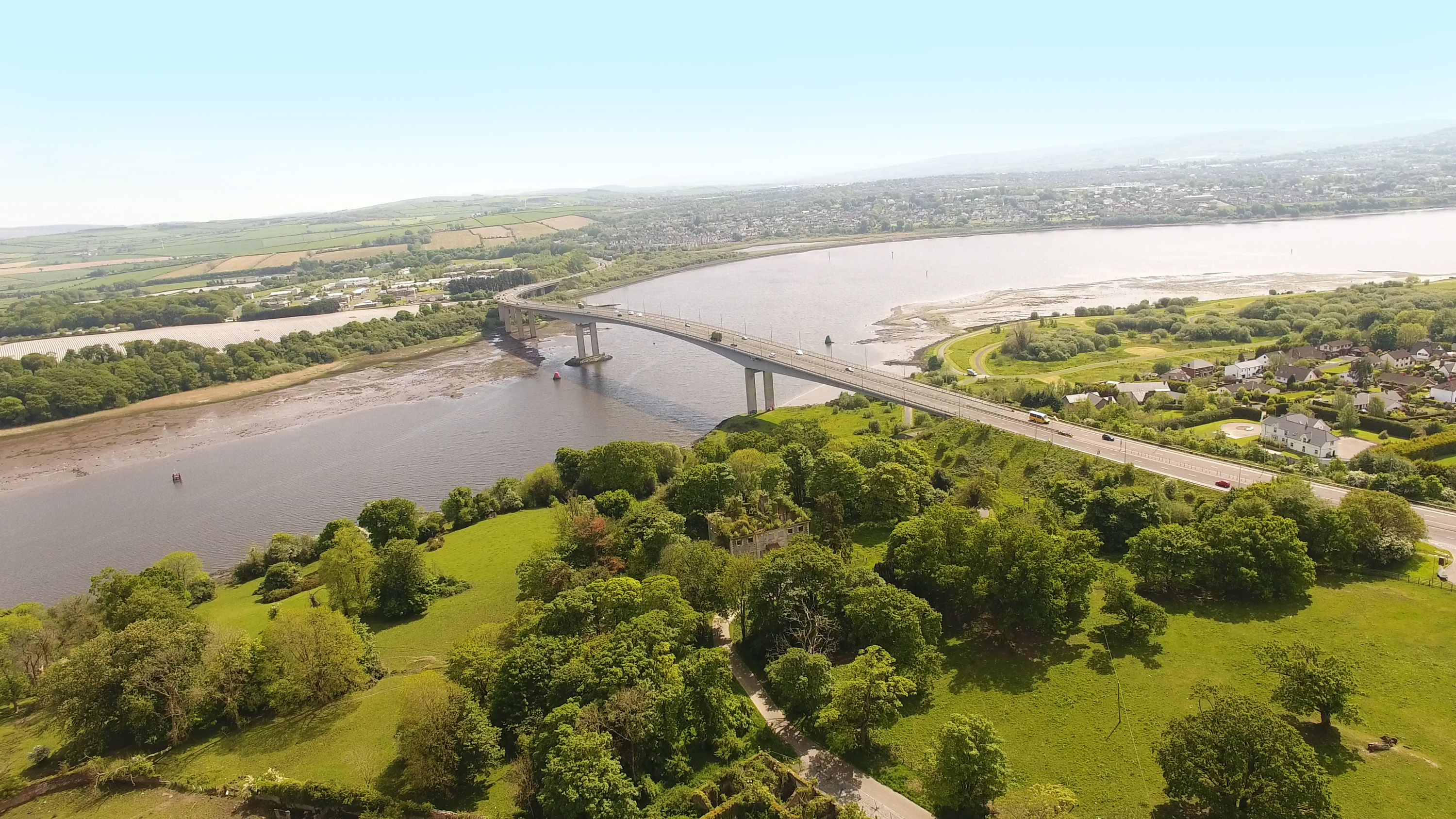 Foyle Bridge, north of Derry