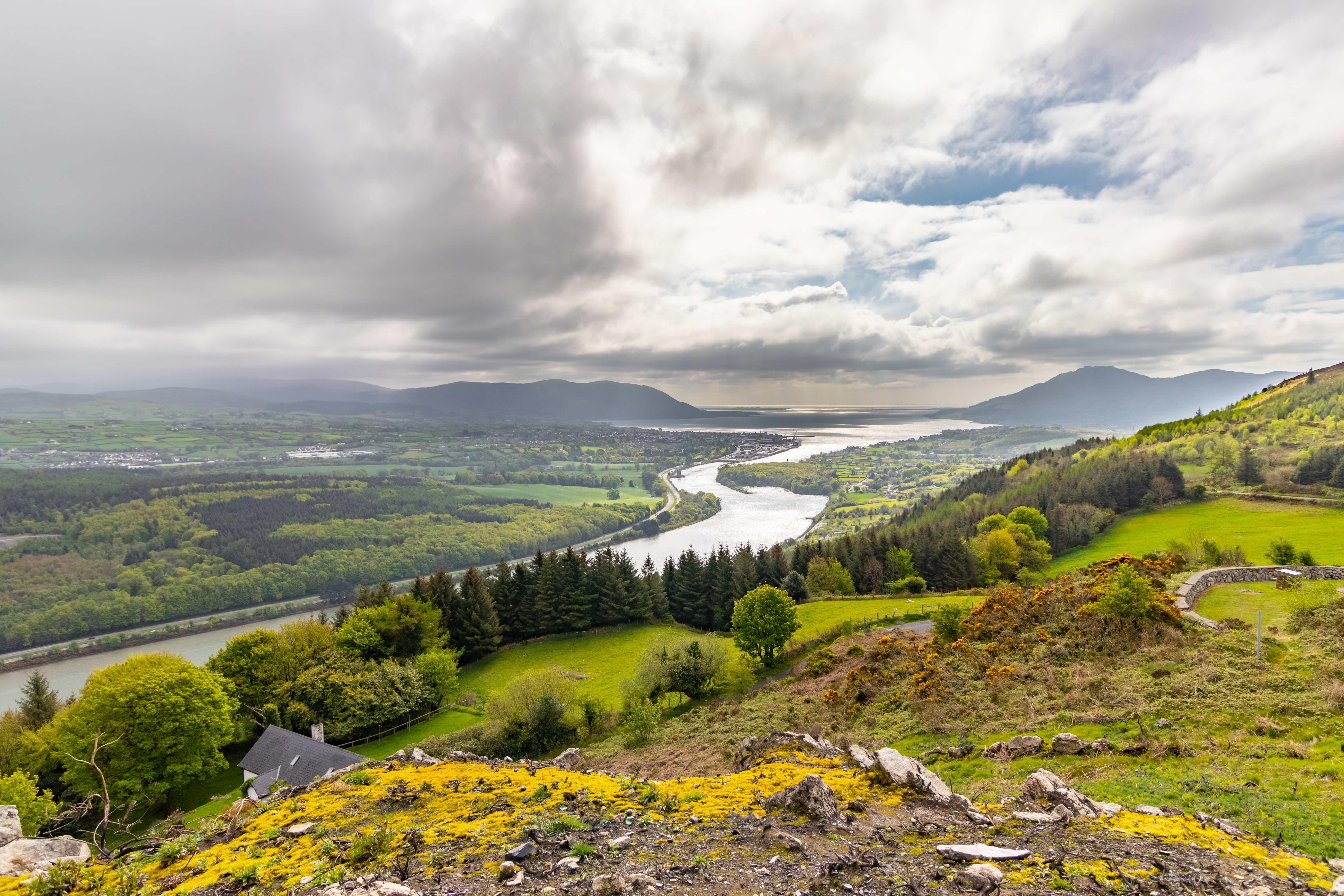 View from Fathom Hill, near Newry, Northern Ireland