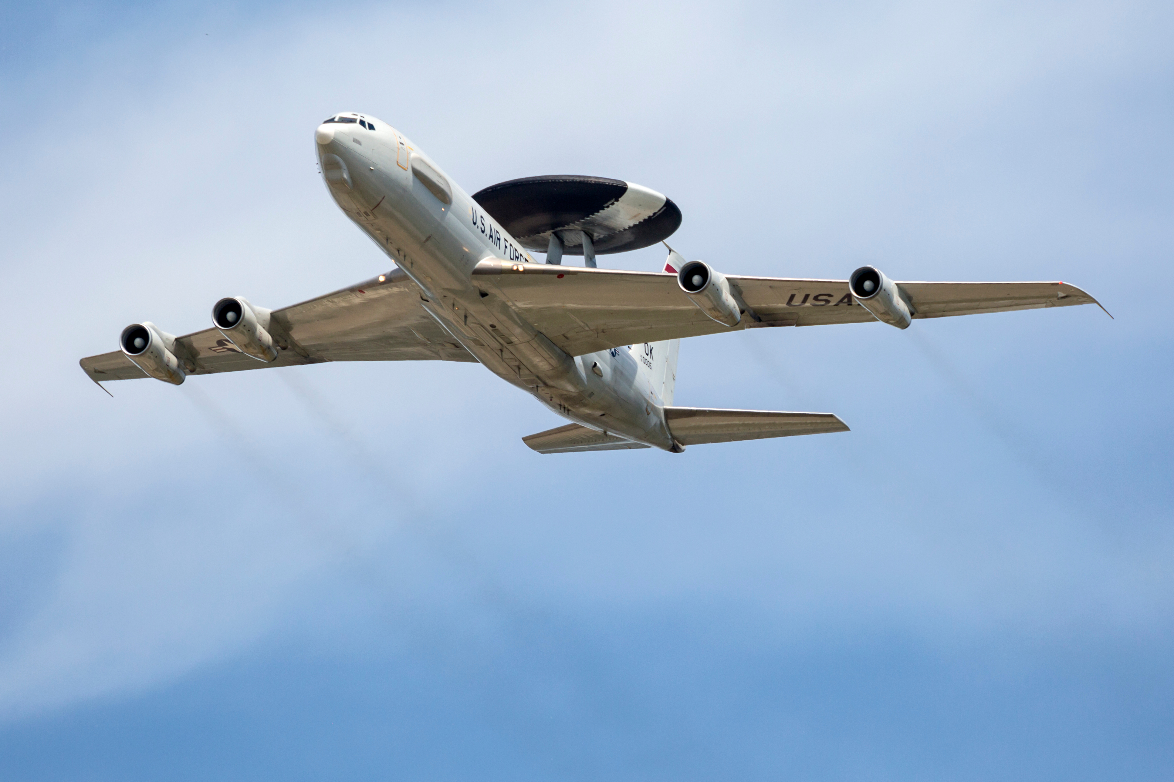 Airborne Warning and Control System (AWACS) aircraft