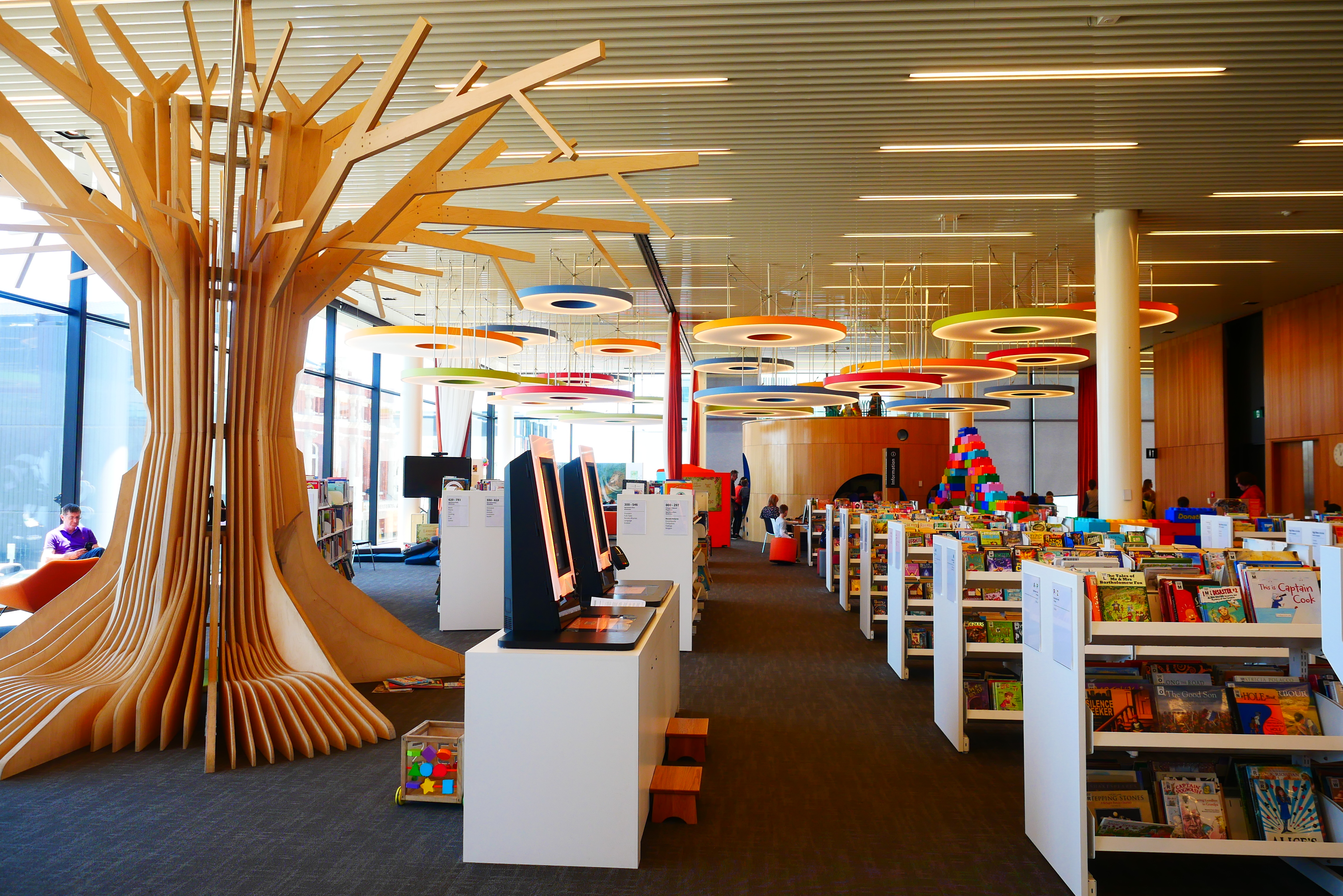 Children's area of a library