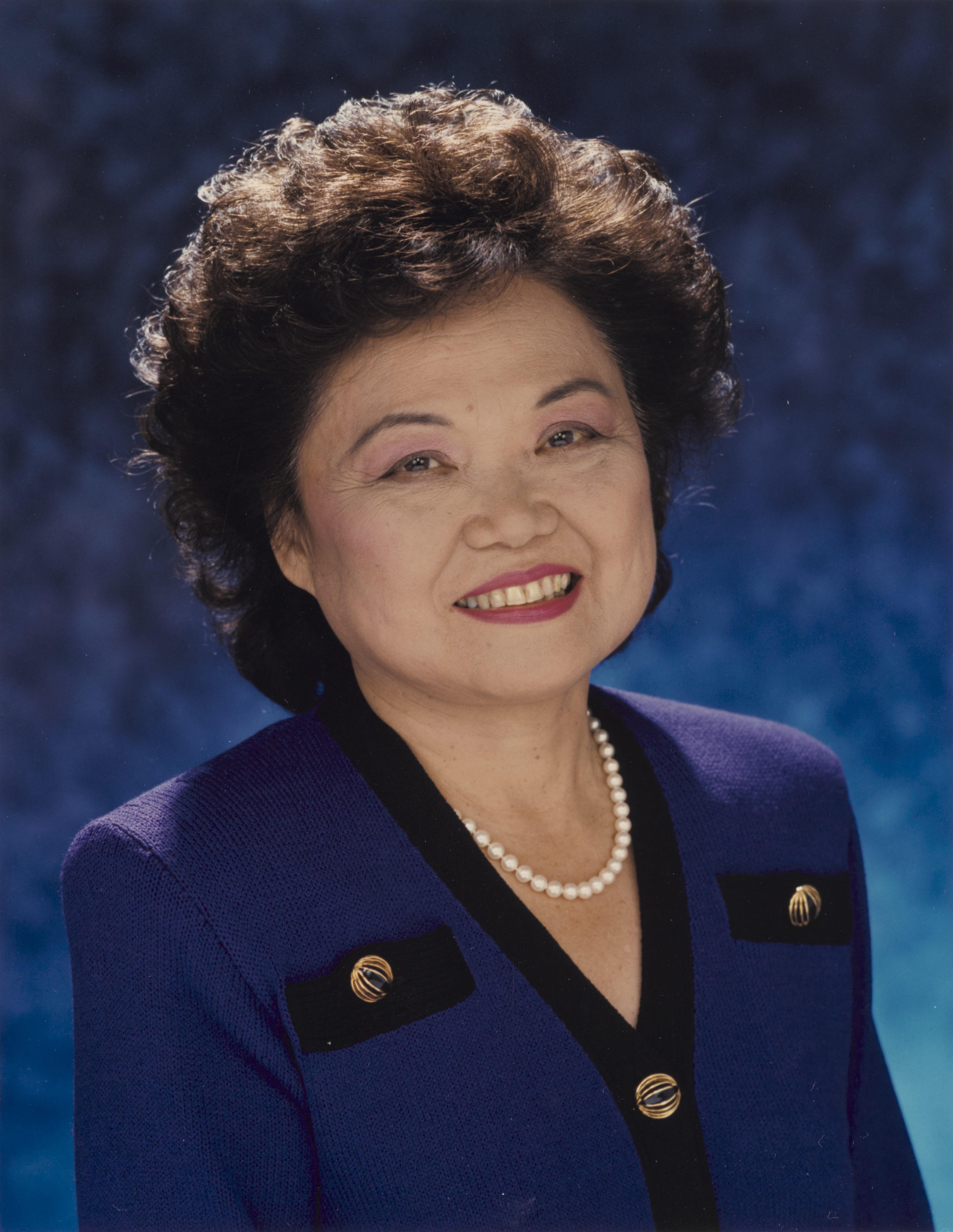 American politician Patsy Mink