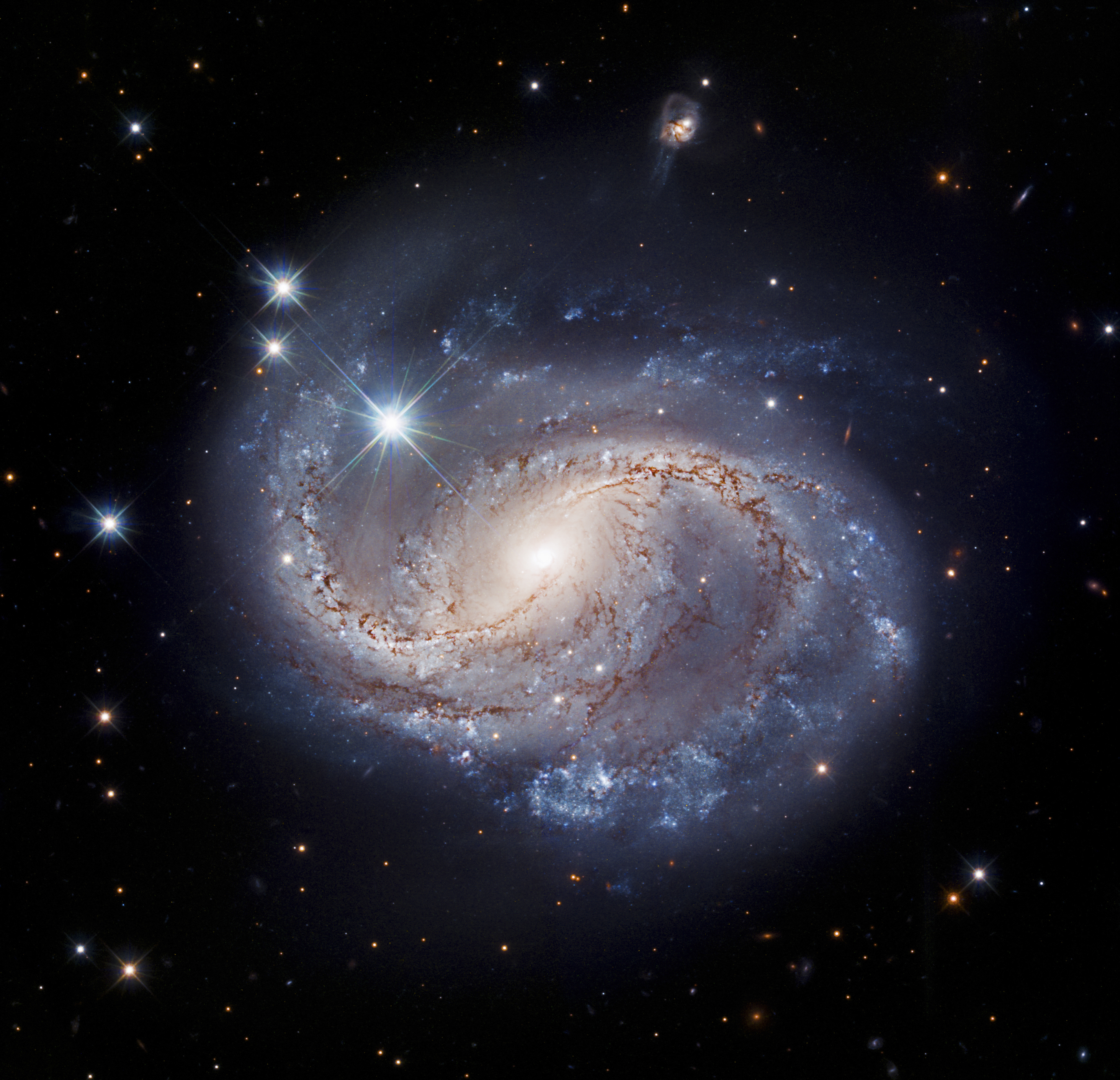 Barred spiral galaxy