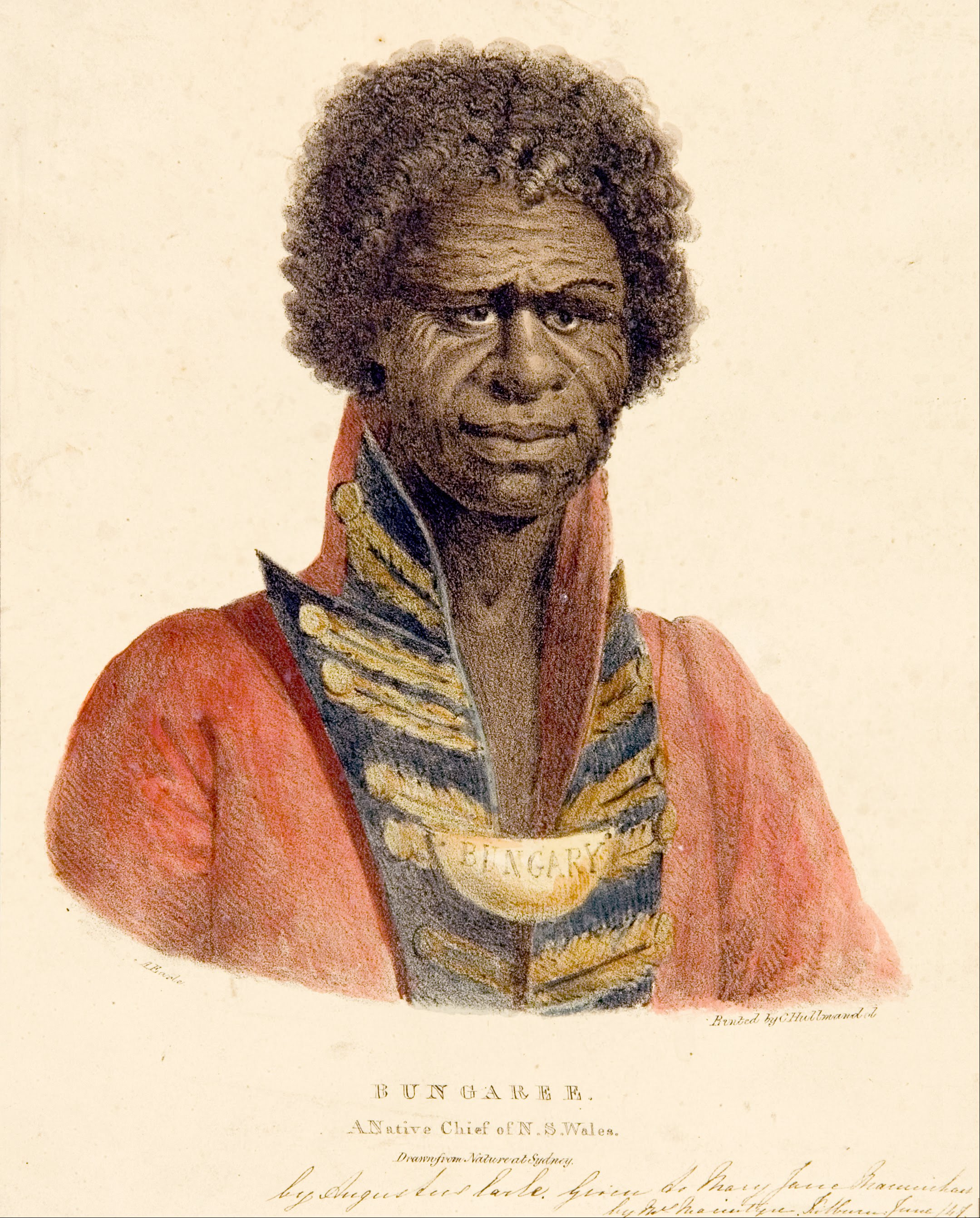 The Australian Aboriginal explorer Bungaree