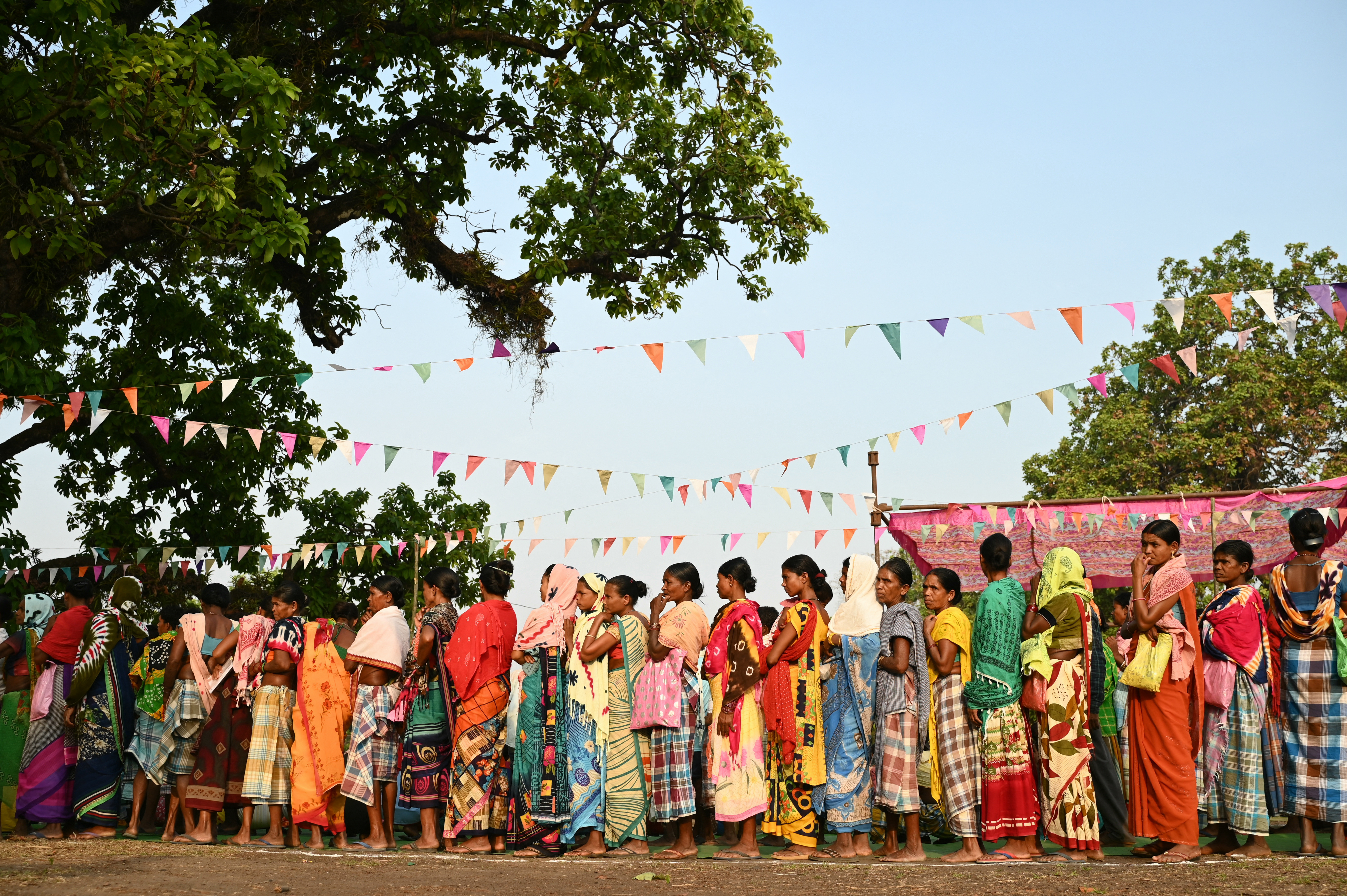 Participating in an election in India