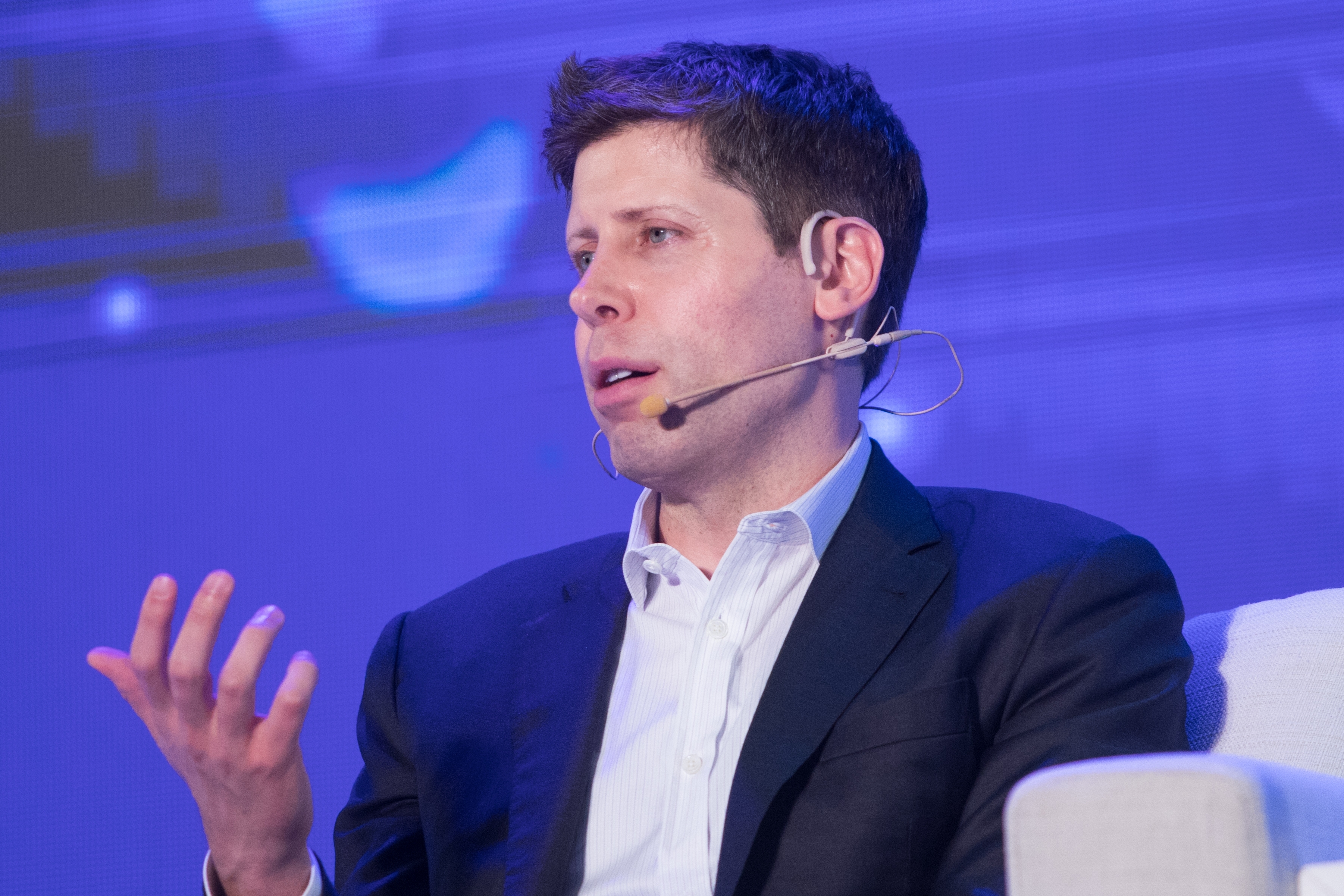 American investor and entrepreneur Sam Altman