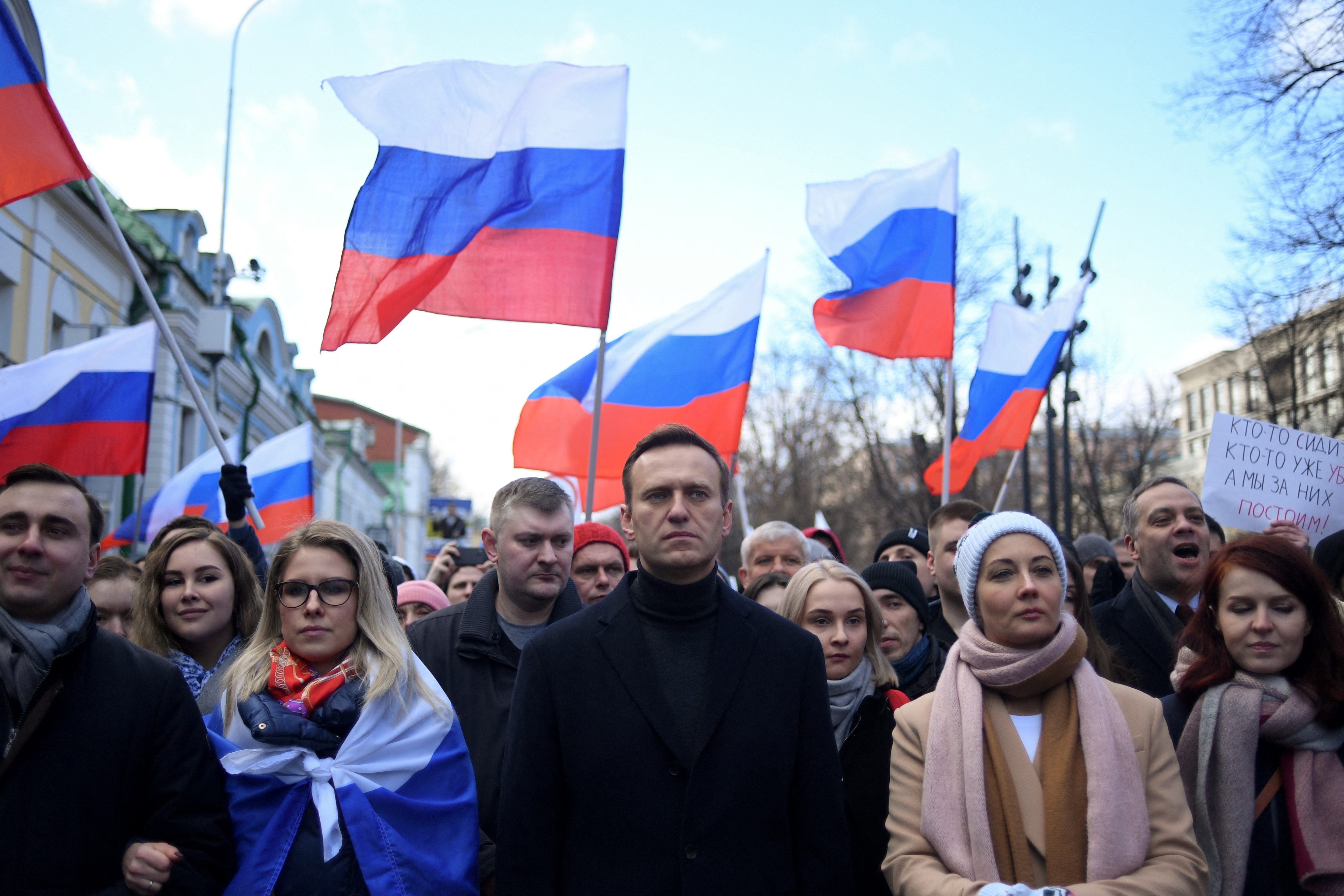 Russian activist Alexei Navalny